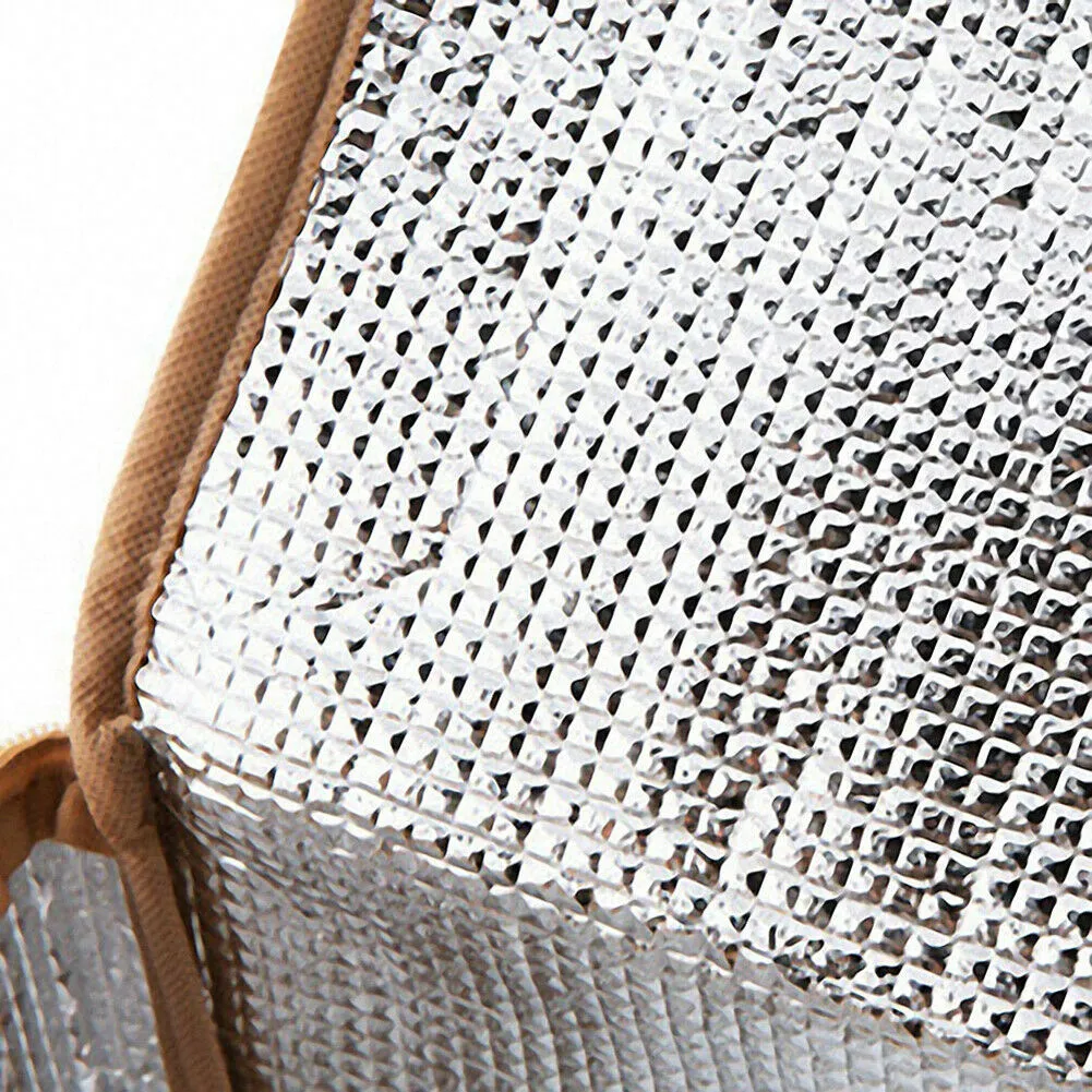 Rattan Picnic Basket with Cooler Thermal Insulated Picnic Set Bag