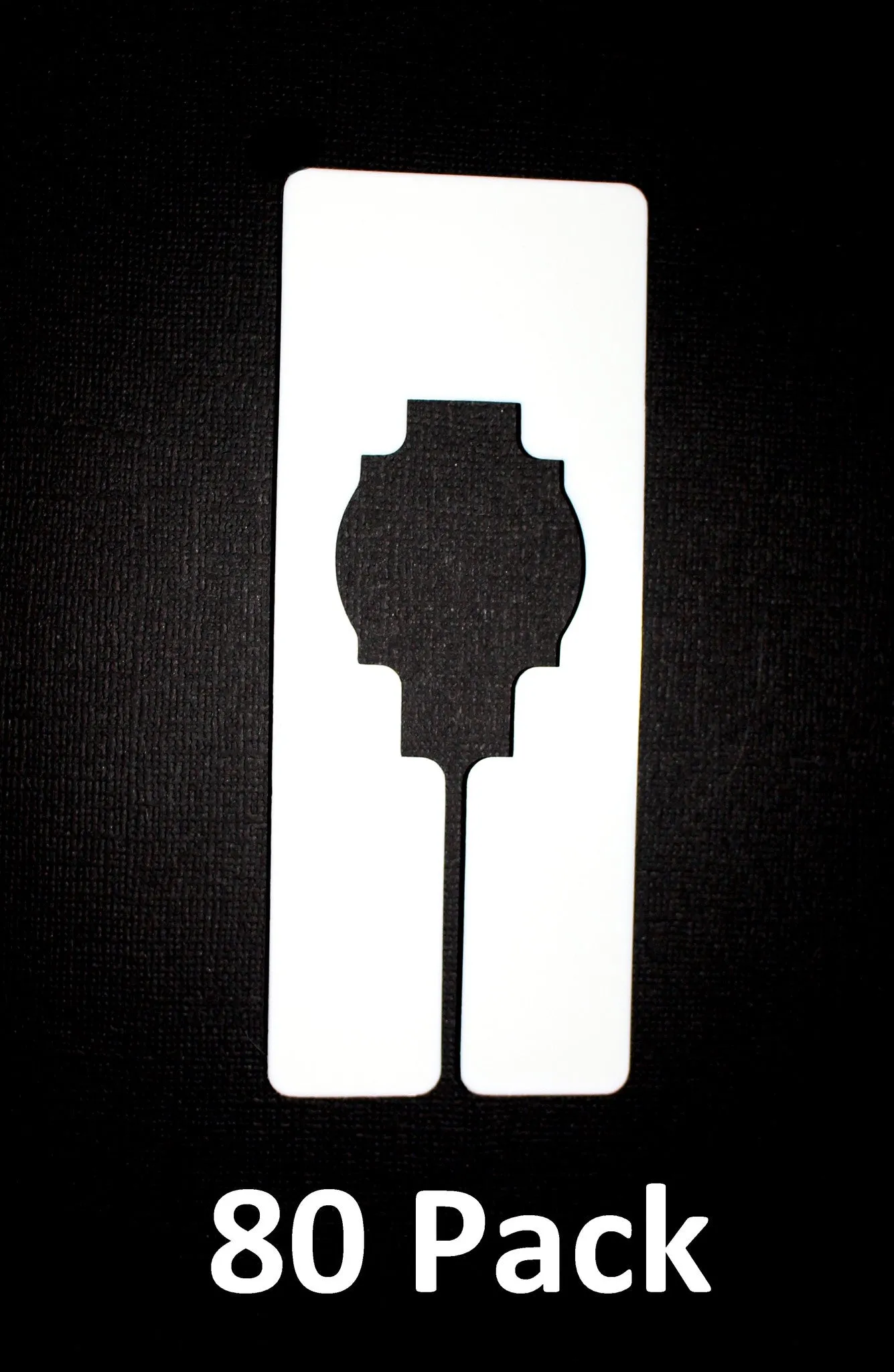 Rectangular 80 Blank  Size  Dividers for Retail Clothing Rack (FREE SHIPPING)