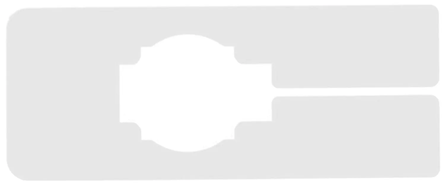 Rectangular 80 Blank  Size  Dividers for Retail Clothing Rack (FREE SHIPPING)
