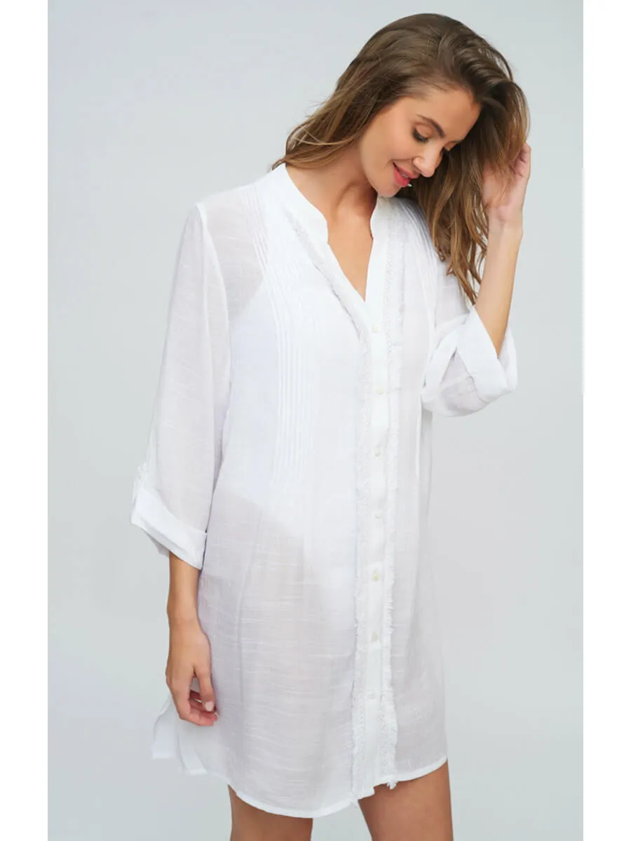 Reeva Beach Shirt In White