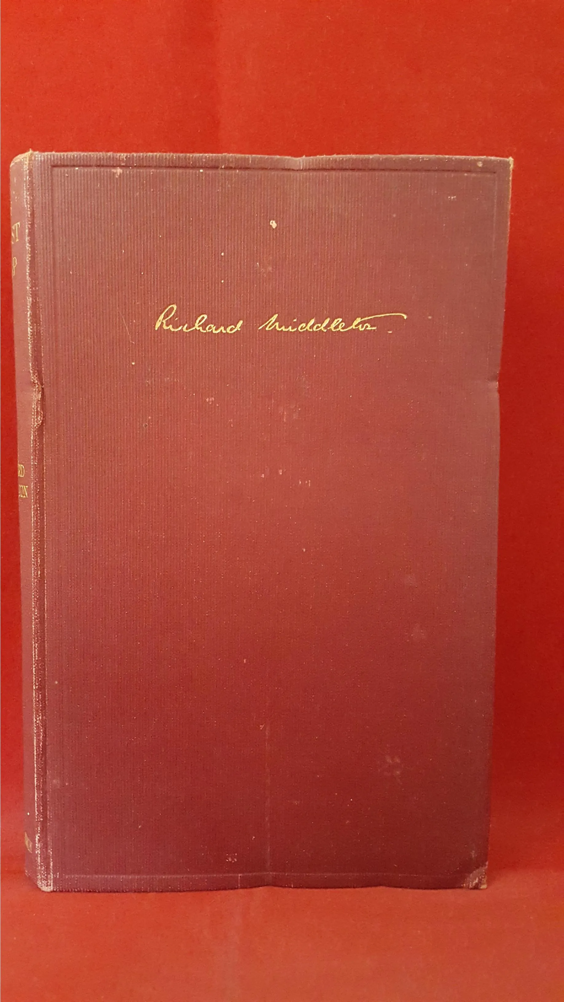 Richard Middleton - The Ghost Ship And Other Stories, T Fisher Unwin, 1923