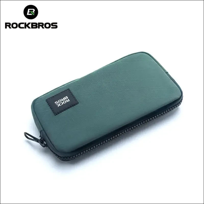 Rockbros cycling phone bag - lightweight portable hand bag for coins and wallet - 0.15l capacity