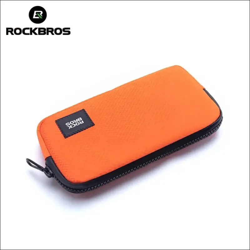 Rockbros cycling phone bag - lightweight portable hand bag for coins and wallet - 0.15l capacity