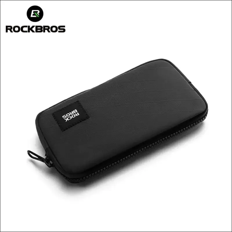 Rockbros cycling phone bag - lightweight portable hand bag for coins and wallet - 0.15l capacity