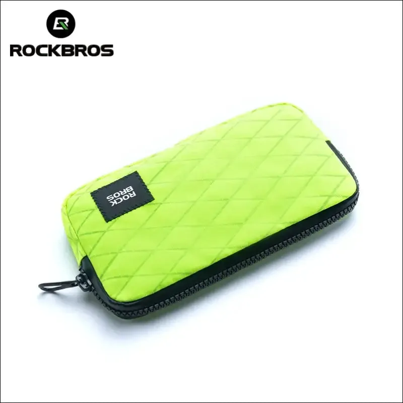 Rockbros cycling phone bag - lightweight portable hand bag for coins and wallet - 0.15l capacity