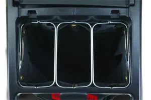 Rubbermaid Executive Triple Waste Wire Bag Divider
