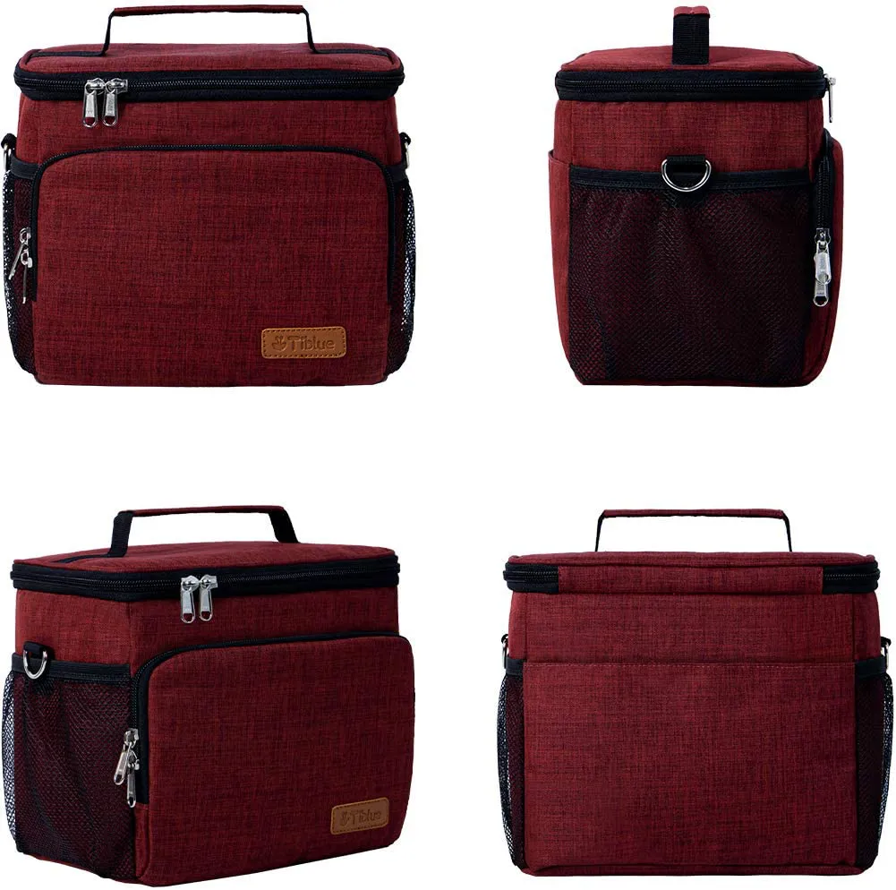 Rynx | Insulated Lunch Box For Women/Men - Reusable Lunch Box For Office Work School Picnic Beach - Leakproof Cooler Bag Freezable Lunch Box With Adjustable Shoulder Strap For Children/Adults - Romantic