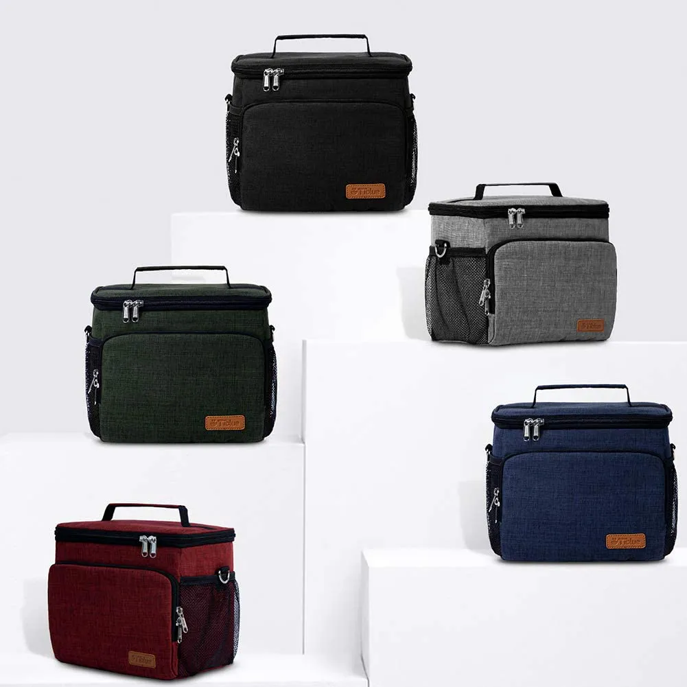 Rynx | Insulated Lunch Box For Women/Men - Reusable Lunch Box For Office Work School Picnic Beach - Leakproof Cooler Bag Freezable Lunch Box With Adjustable Shoulder Strap For Children/Adults - Romantic