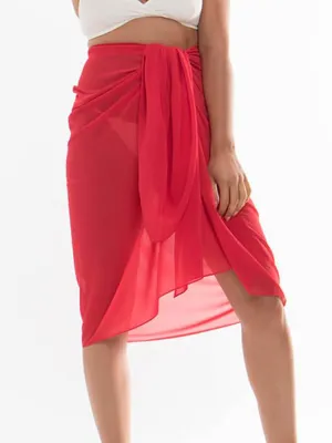 San Remo Sarong in Red