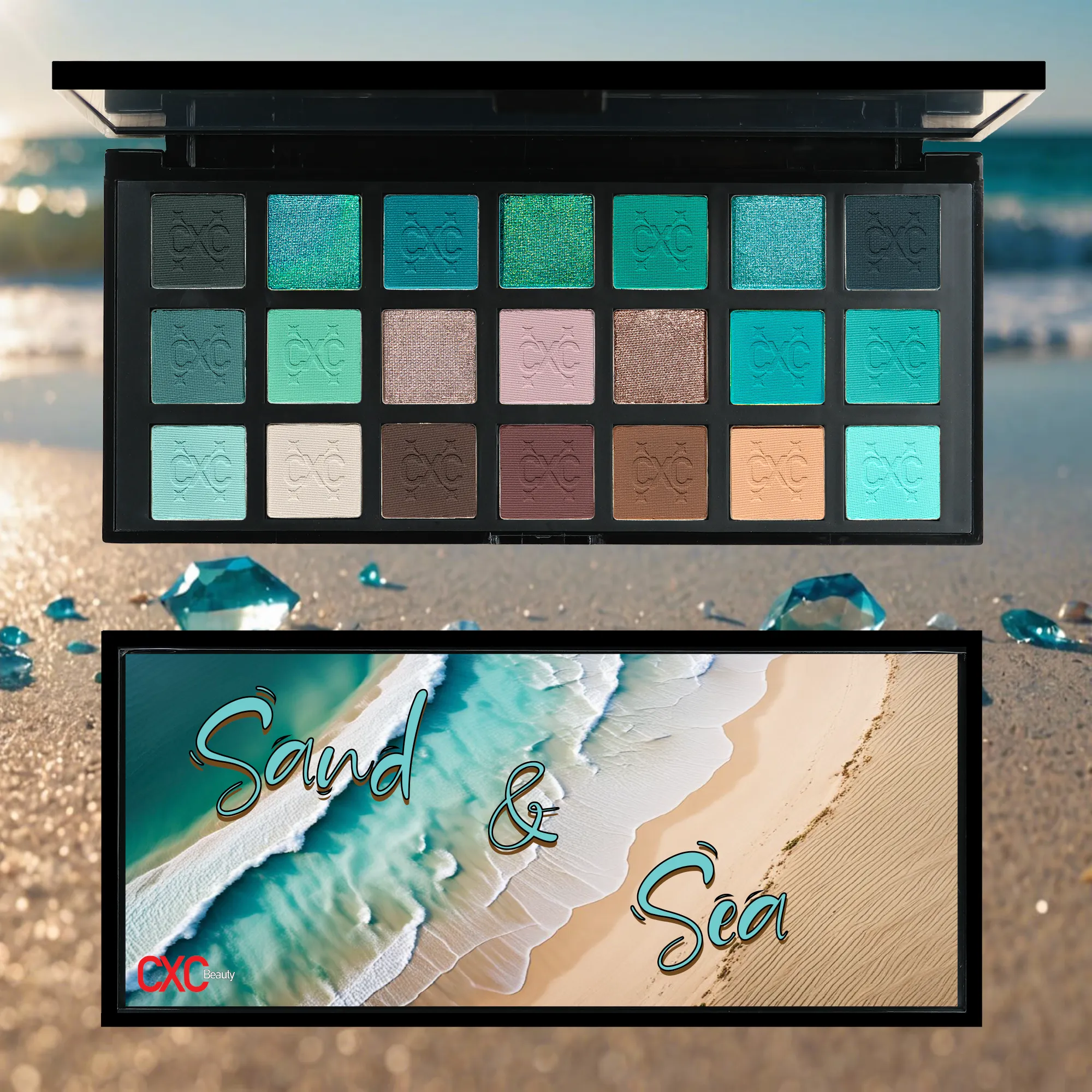 Sand and Sea Eyeshadow Palette