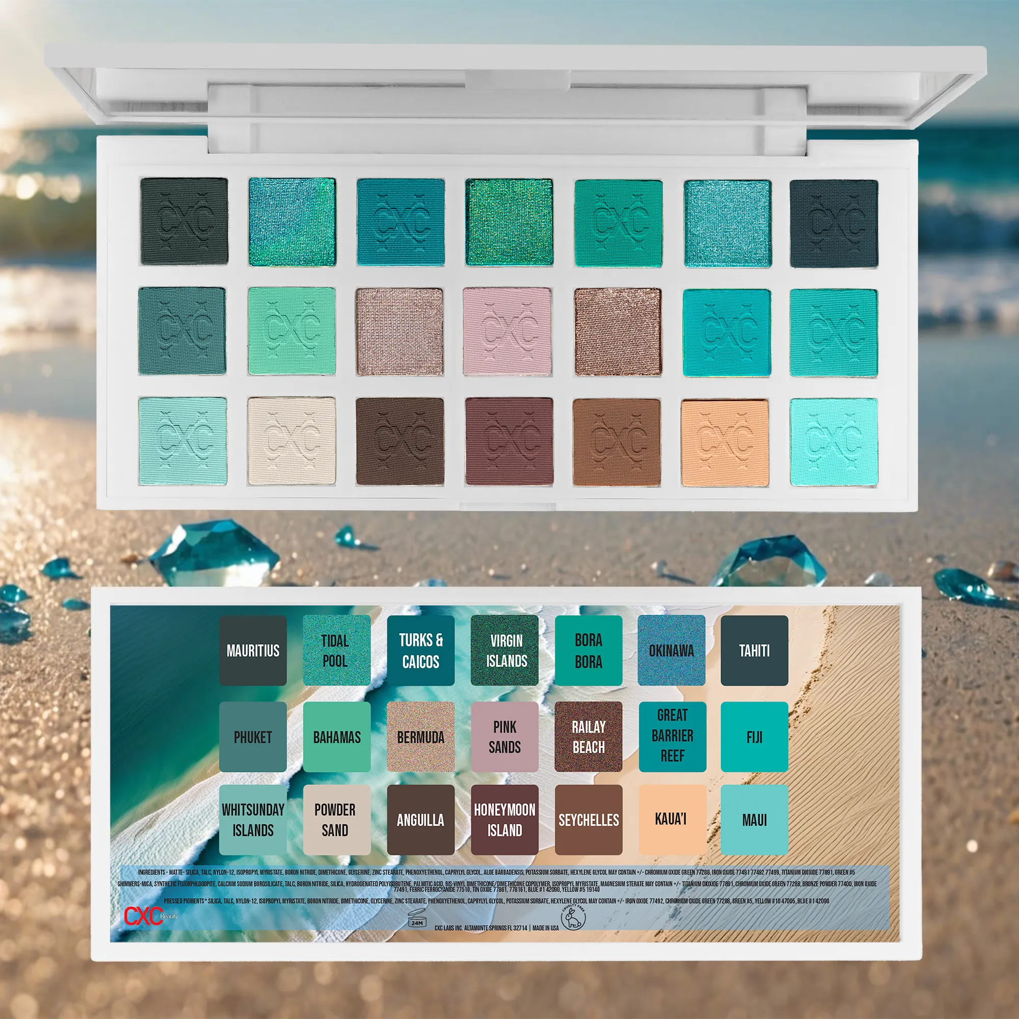 Sand and Sea Eyeshadow Palette