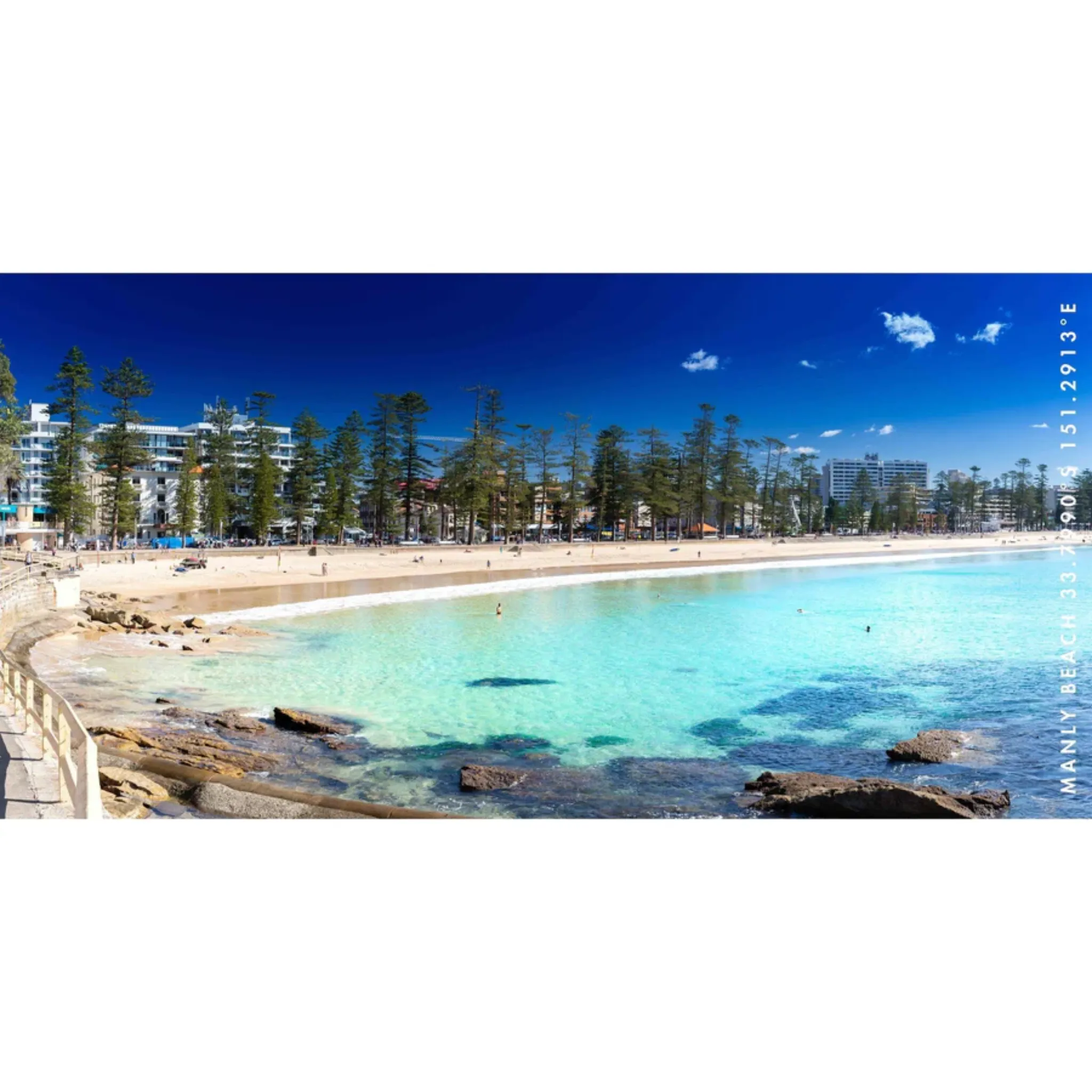 Sand Free Beach Towel Manly Moments by Destination Towels