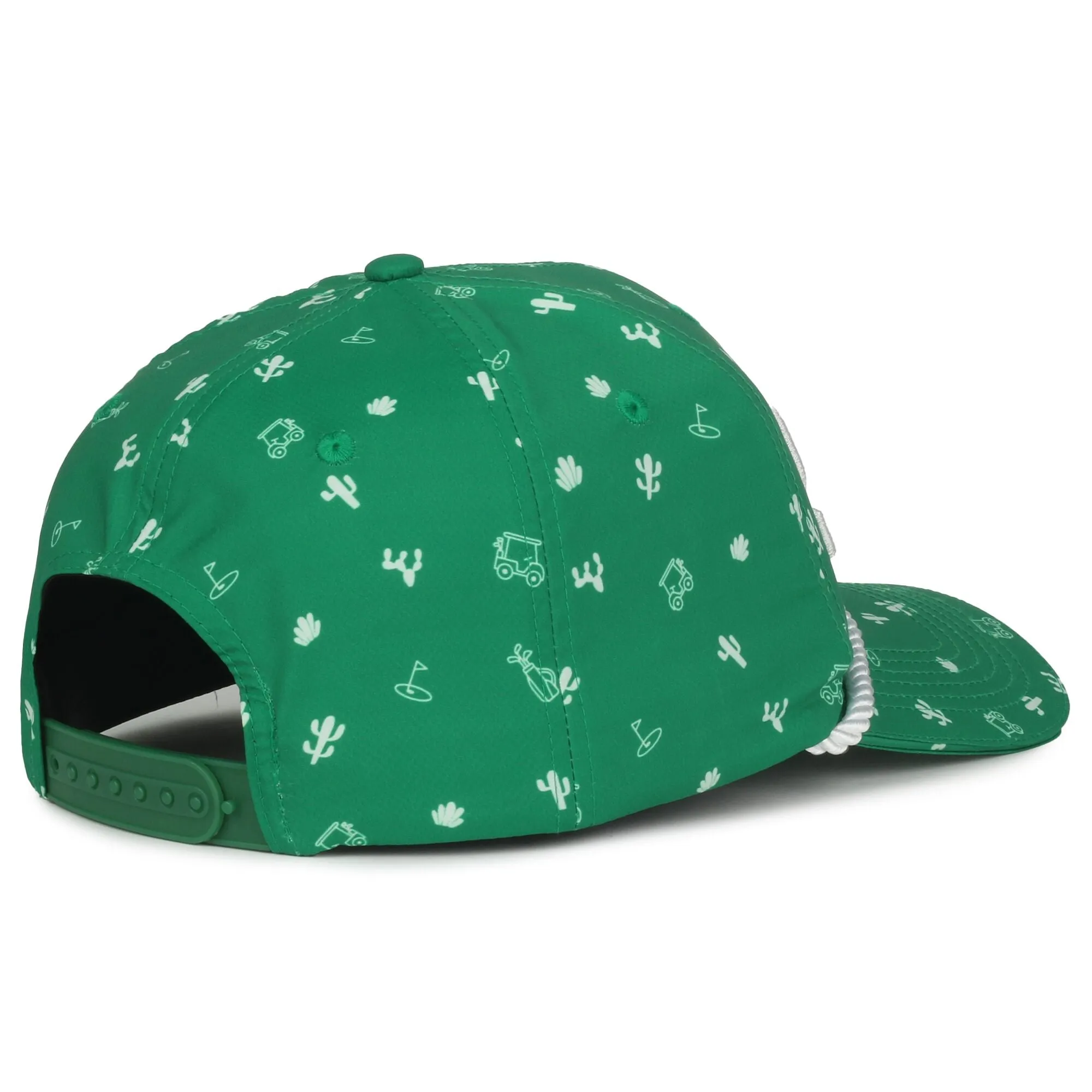 Scottsdale Green Golf Hat with Logos
