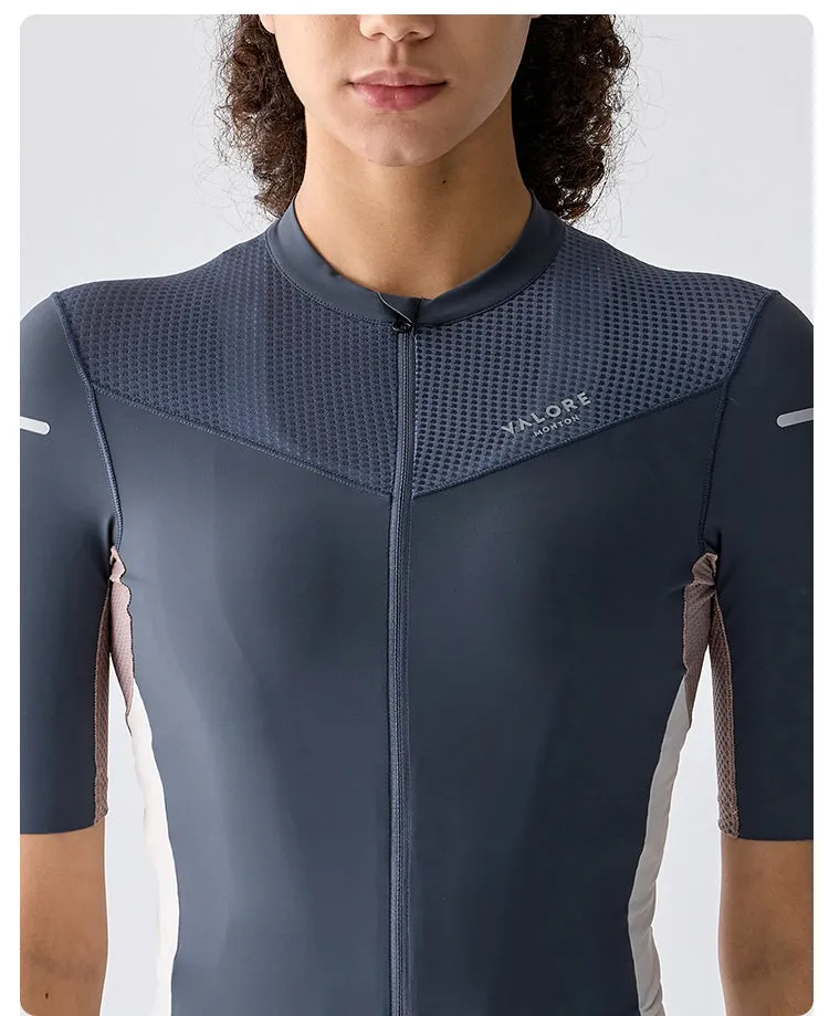 SHORT SLEEVE JERSEY WOMENS STRAORDINARIO MARBLE BLUE