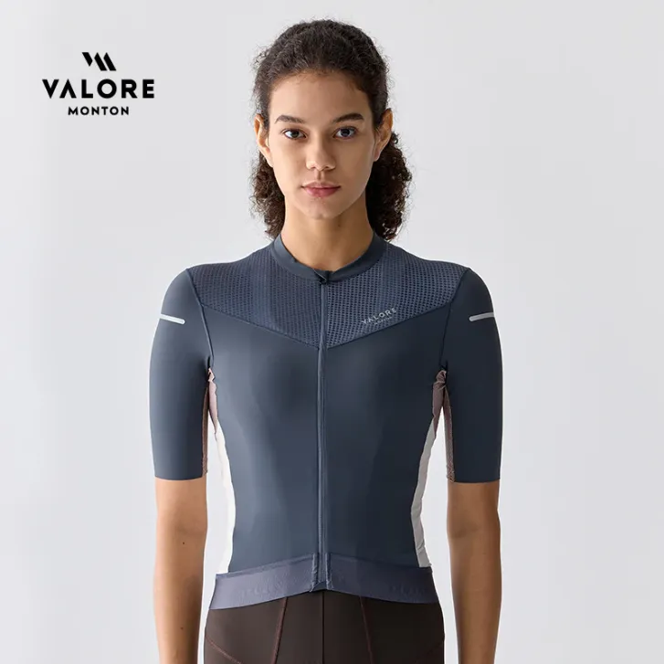 SHORT SLEEVE JERSEY WOMENS STRAORDINARIO MARBLE BLUE