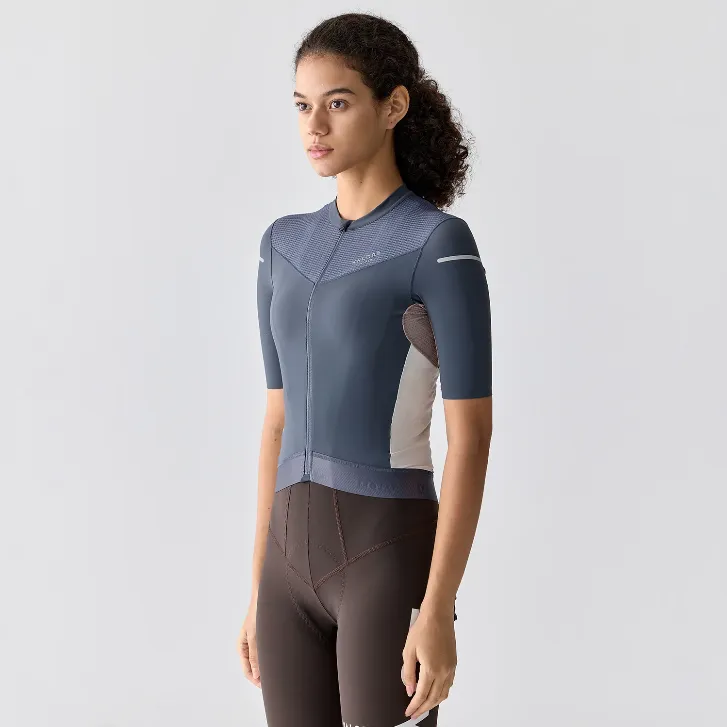 SHORT SLEEVE JERSEY WOMENS STRAORDINARIO MARBLE BLUE