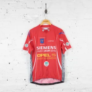 Siemens Opel Cycling Jersey - Red - XXXL