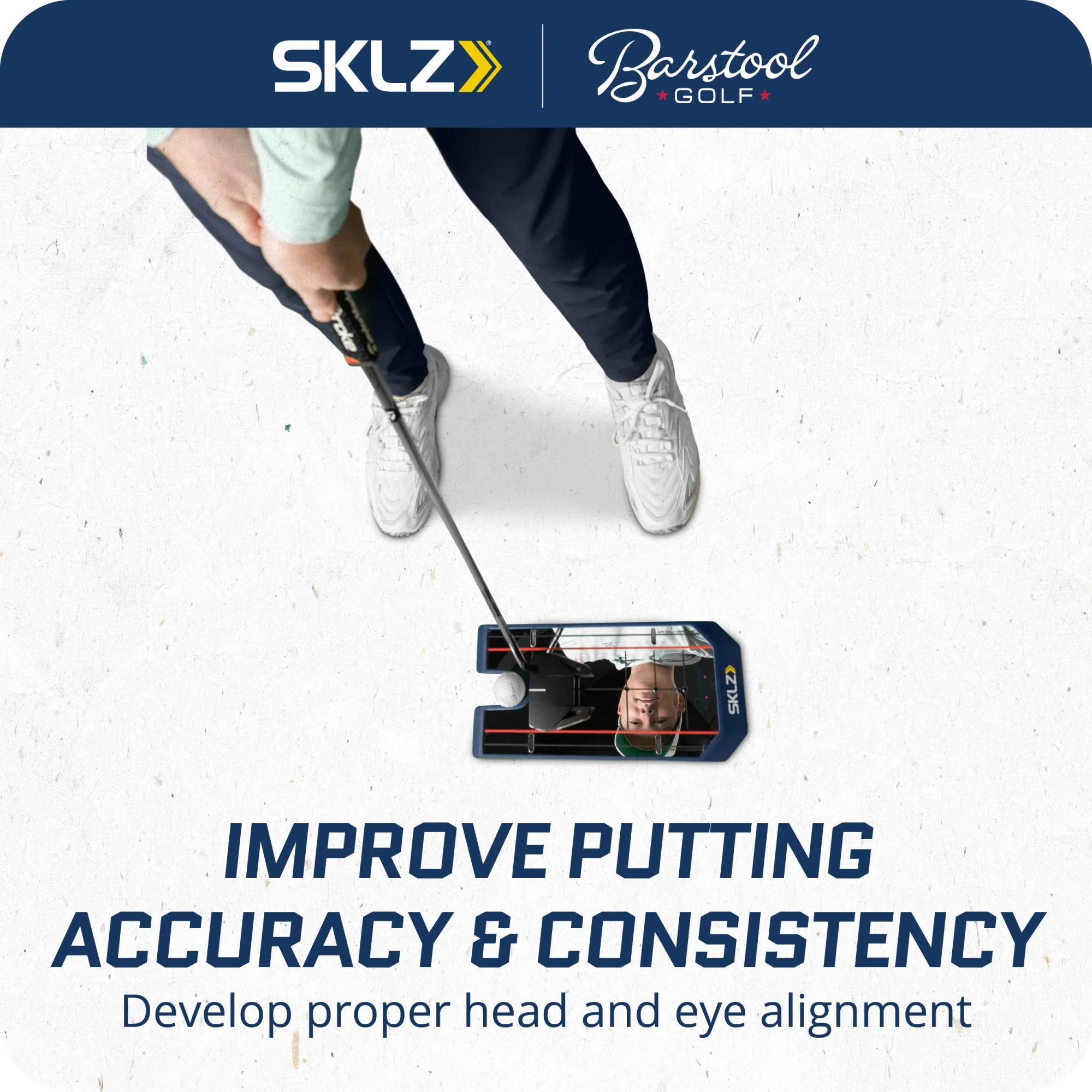 SKLZ | Barstool True Line Putting Mirror
