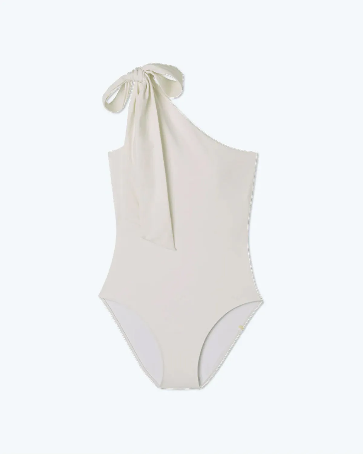 SLIM® Bow-Shoulder Ruched Sidestroke
