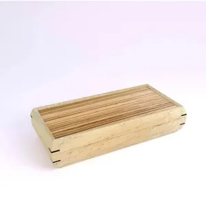 Small Valet Box  ~ Birdseye Maple with Zebrawood Top