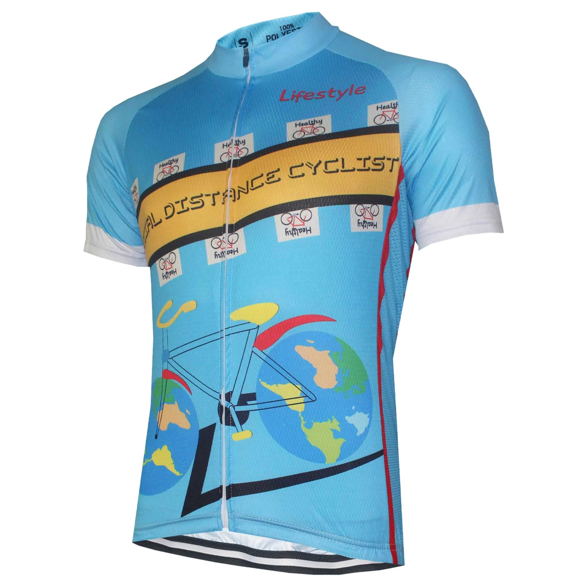 Social Distance Cyclist Cycling Jersey