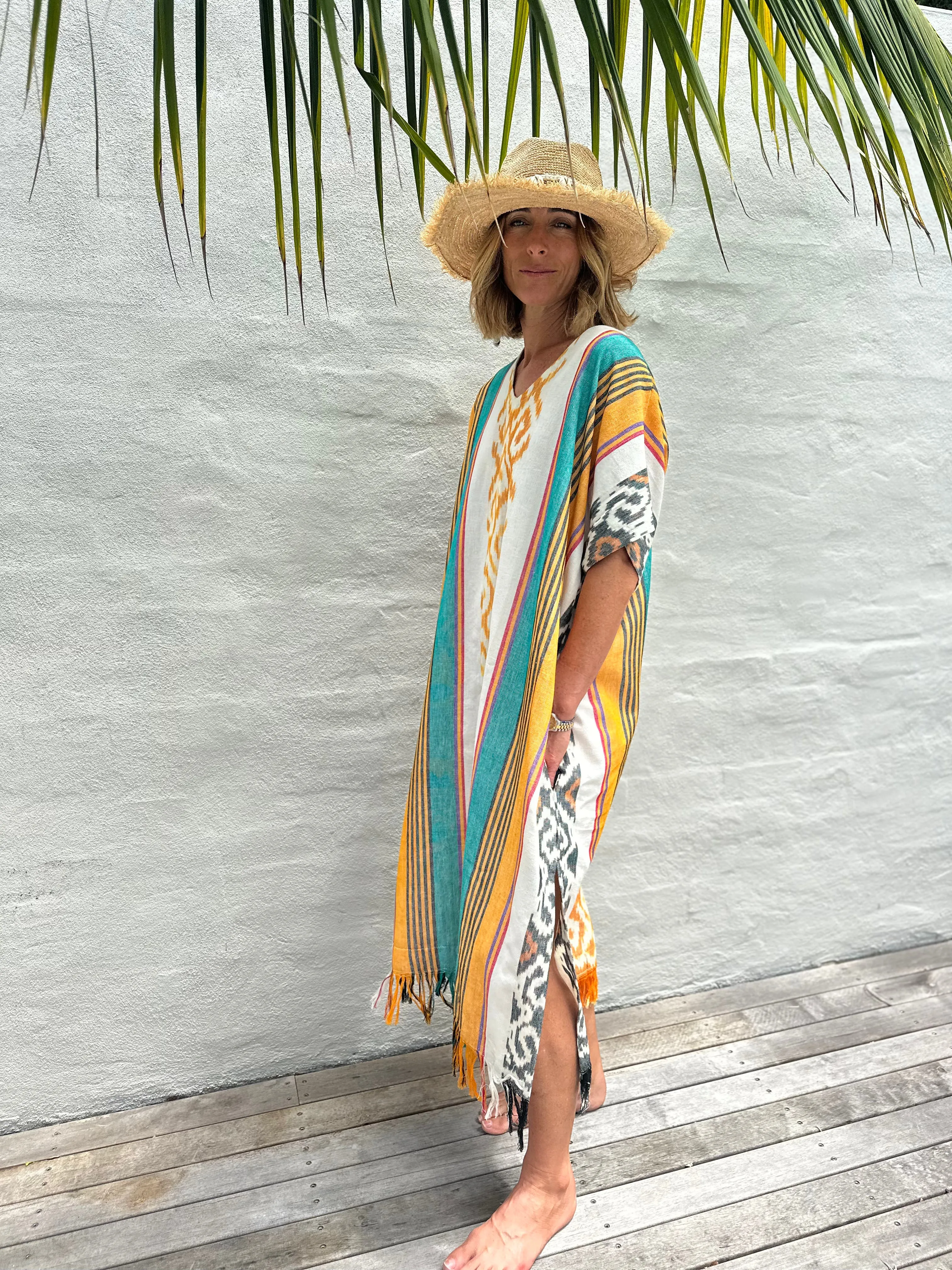SOLANA Beach Cover in Desert Ikat