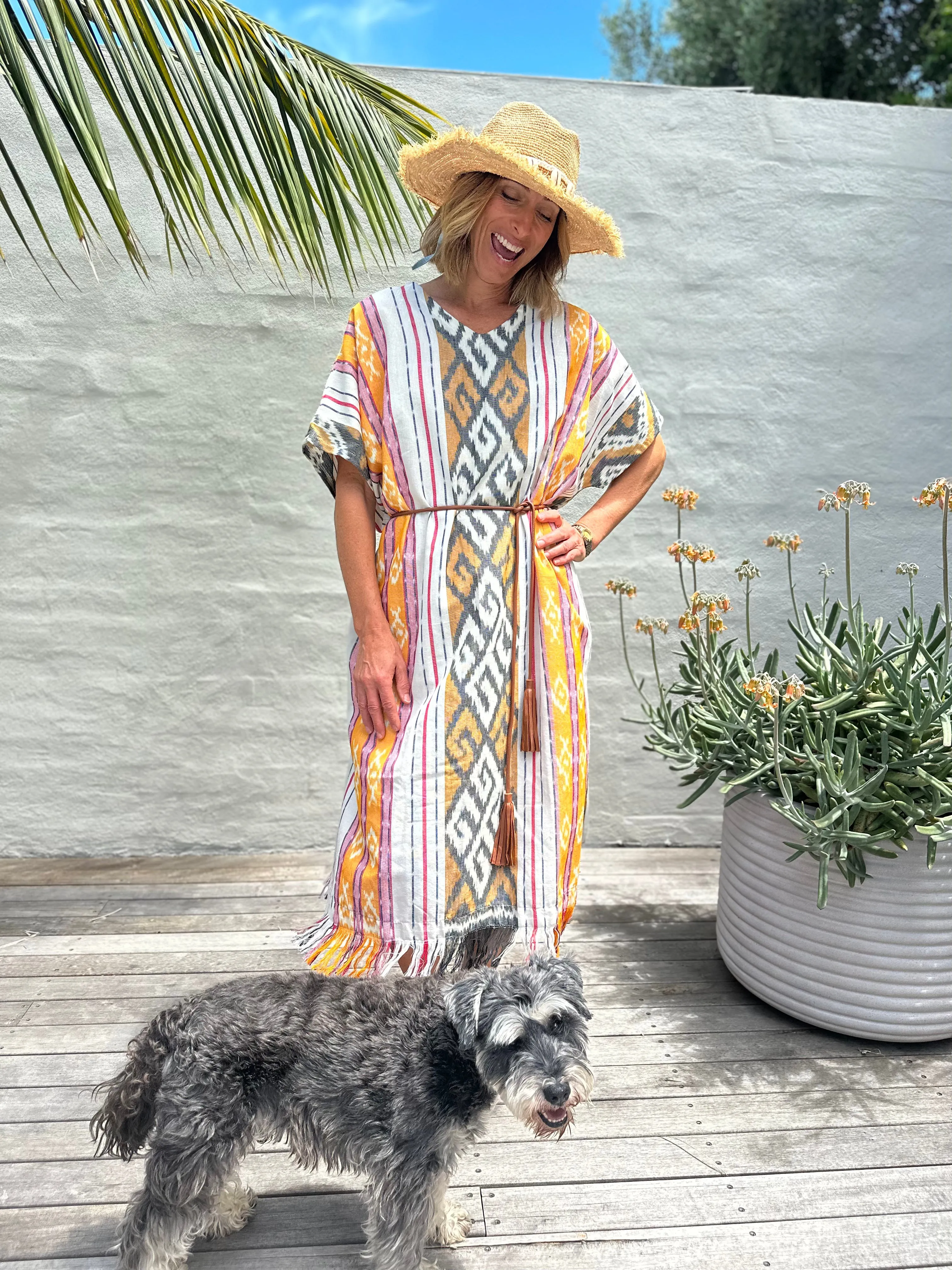 SOLANA Beach Cover in Desert Ikat