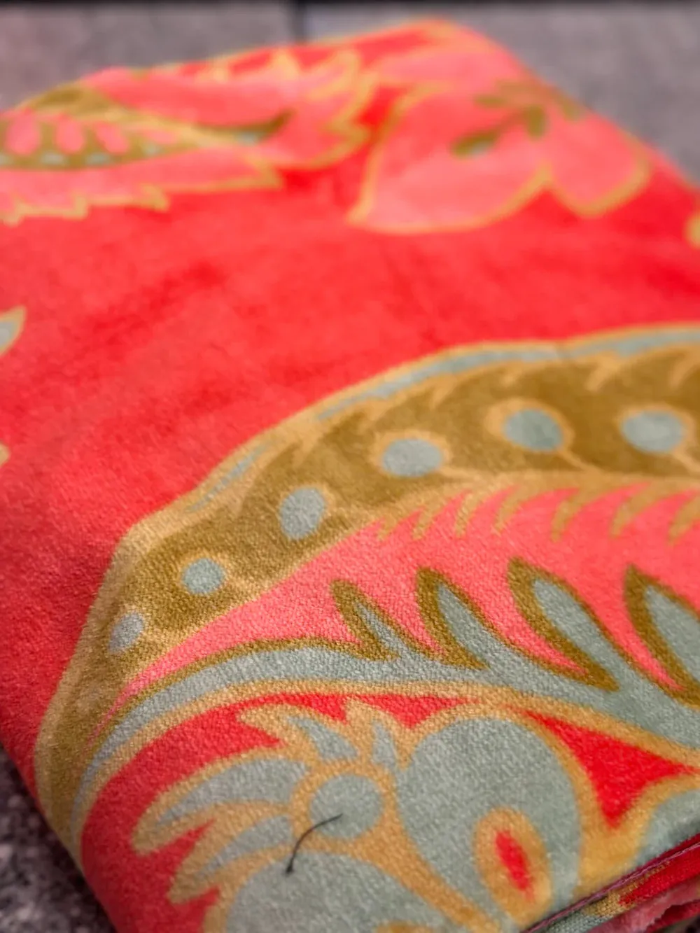 Spartina - Beach Towel - River Club Damask Red