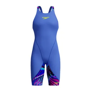 Speedo Girls Fastskin LZR Ignite Kneeskin - Blue