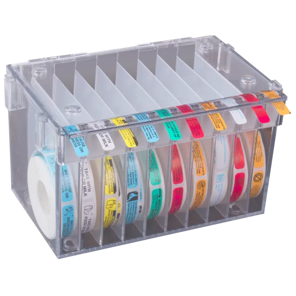 Stack & Connect Prescription Label Dispenser