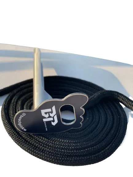 Stainless Steal Beach Pin & Anchor - B7RY