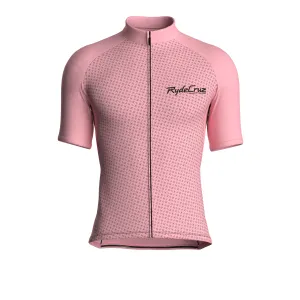 Stellar Grid | Blush Pink Male Short Sleeves Jersey