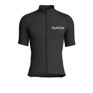 Stellar Grid | Charcoal Gray Male Short Sleeves Jersey