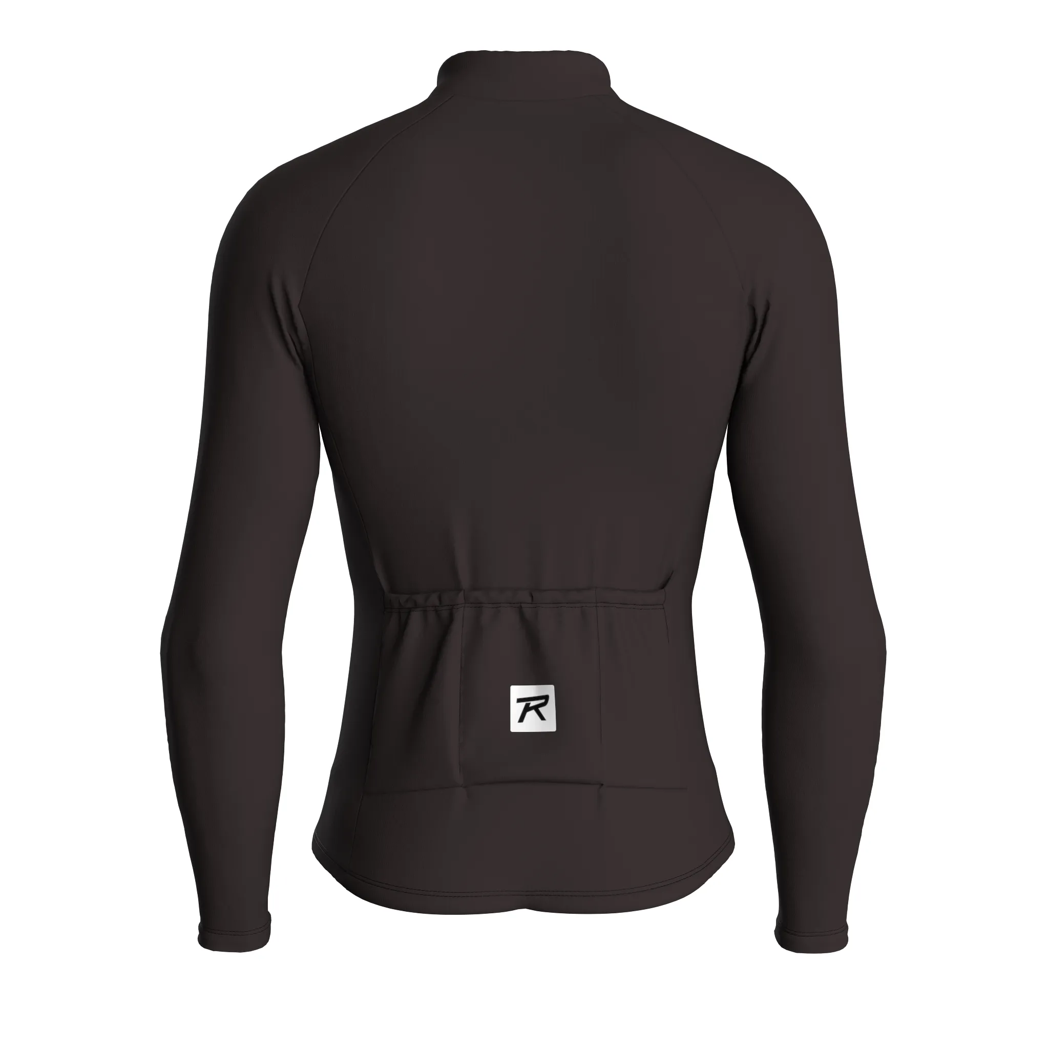Stellar Grid | Dark Brown Male Long Sleeves Jersey