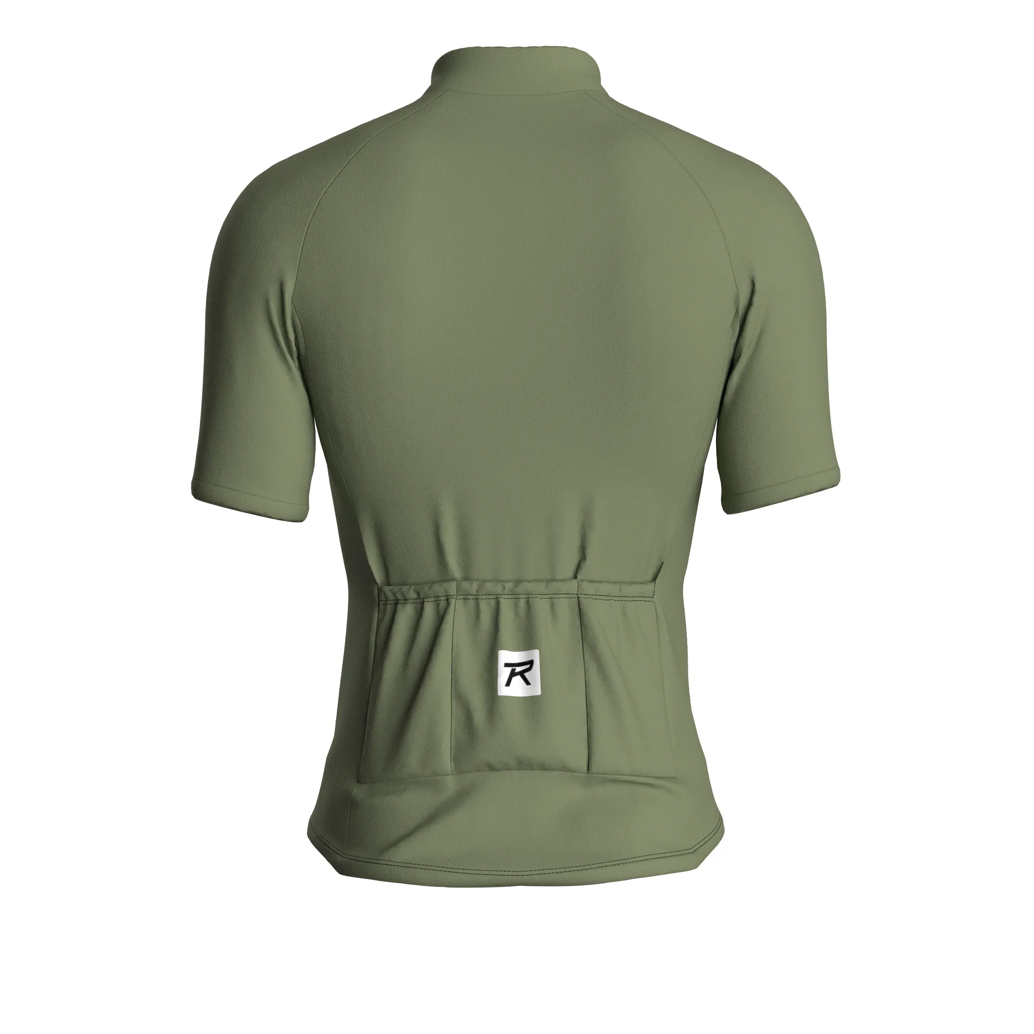 Stellar Grid | Dark Khaki Male Short Sleeves Jersey