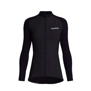 Stellar Grid | Dark Purple Female Long Sleeves Jersey