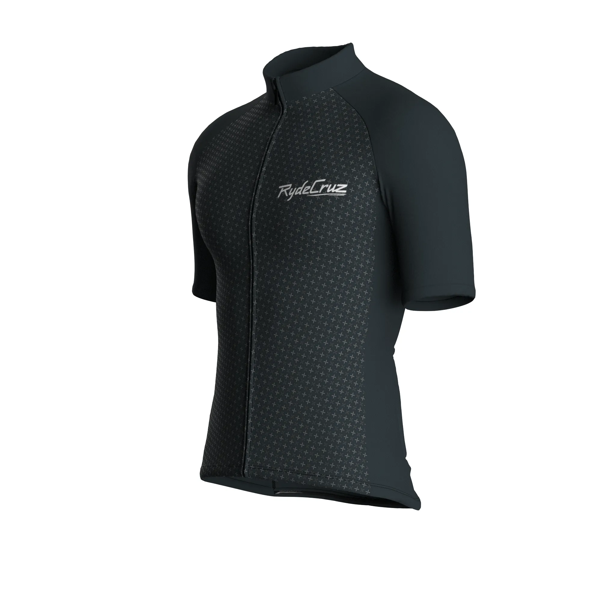 Stellar Grid | Gunmetal Gray Male Short Sleeves Jersey