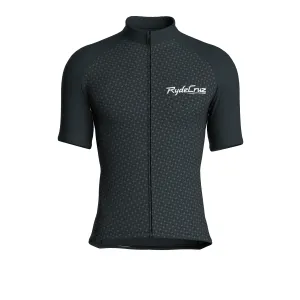 Stellar Grid | Gunmetal Gray Male Short Sleeves Jersey