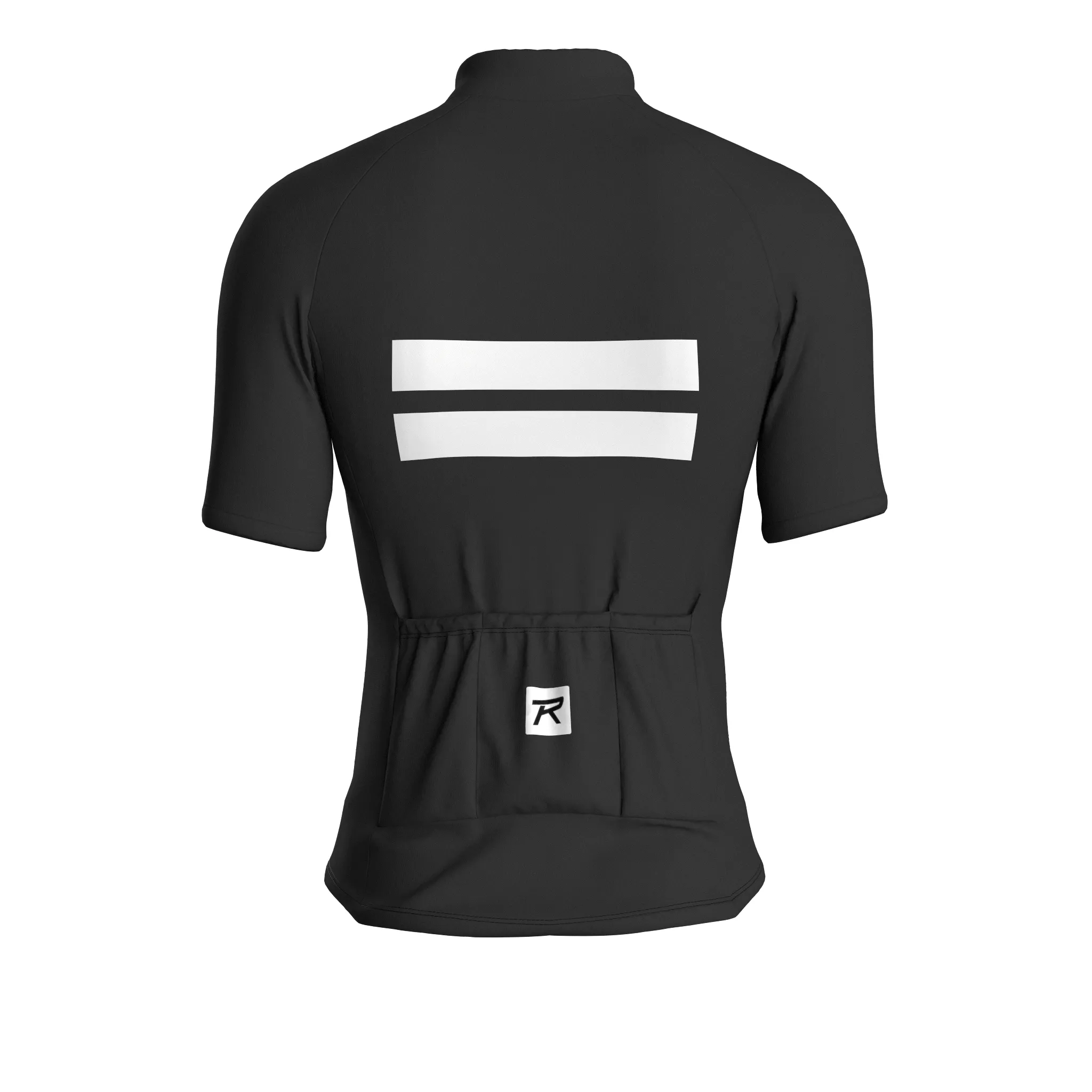 Stripe Dynamics | Charcoal Gray Male Short Sleeves Jersey