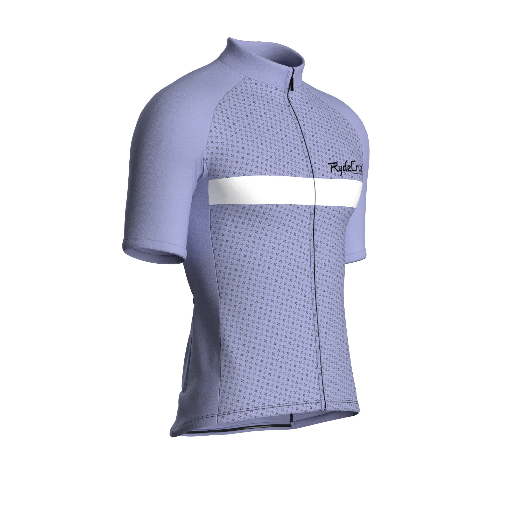 Stripe Dynamics | Lavender Male Short Sleeves Jersey