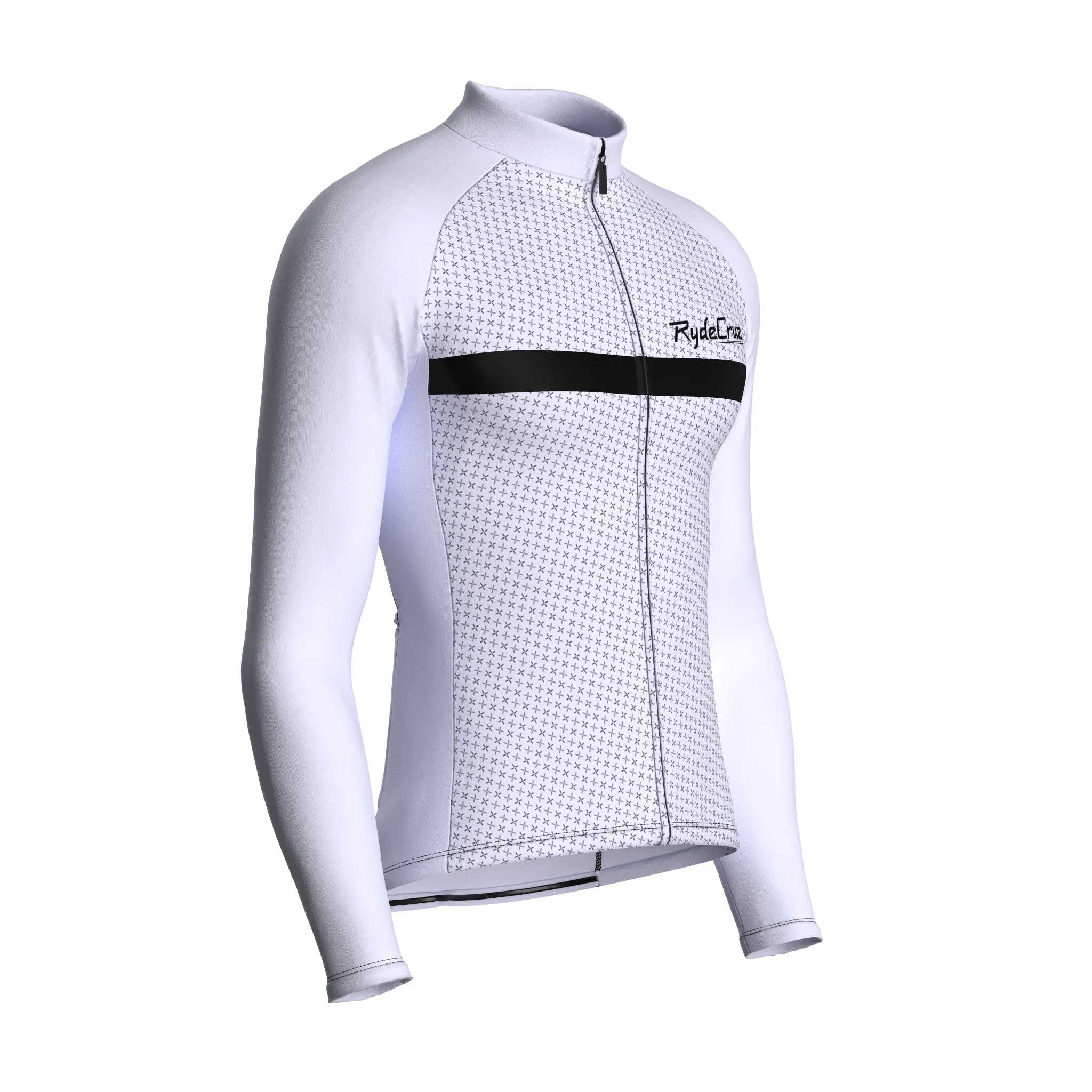 Stripe Dynamics | Mist Blue Male Long Sleeves Jersey