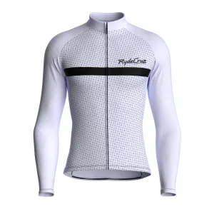 Stripe Dynamics | Mist Blue Male Long Sleeves Jersey