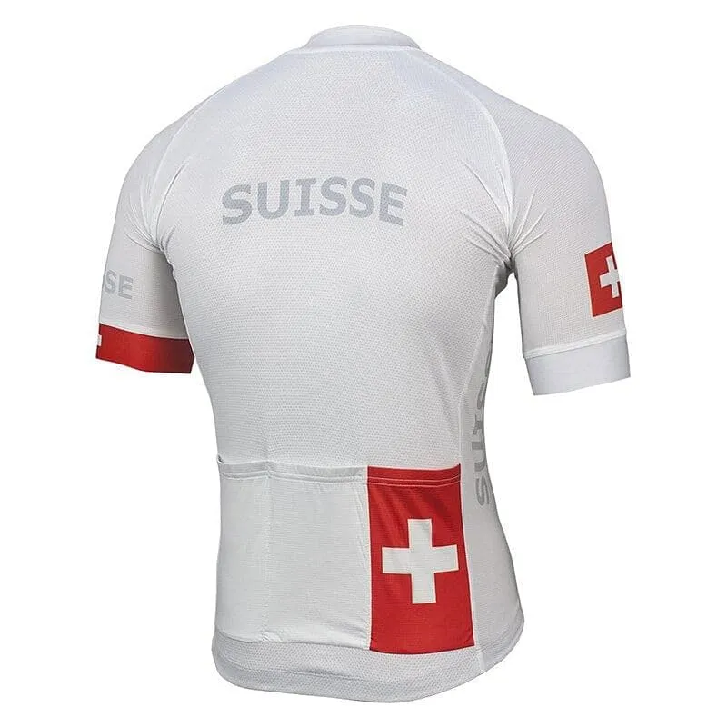 Suisse Switzerland Cycling Jersey
