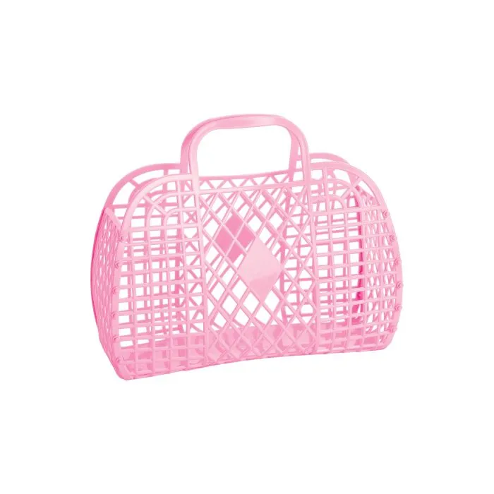 Sun Jellies Retro Basket - Pink
