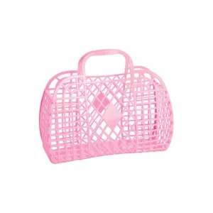 Sun Jellies Retro Basket - Pink
