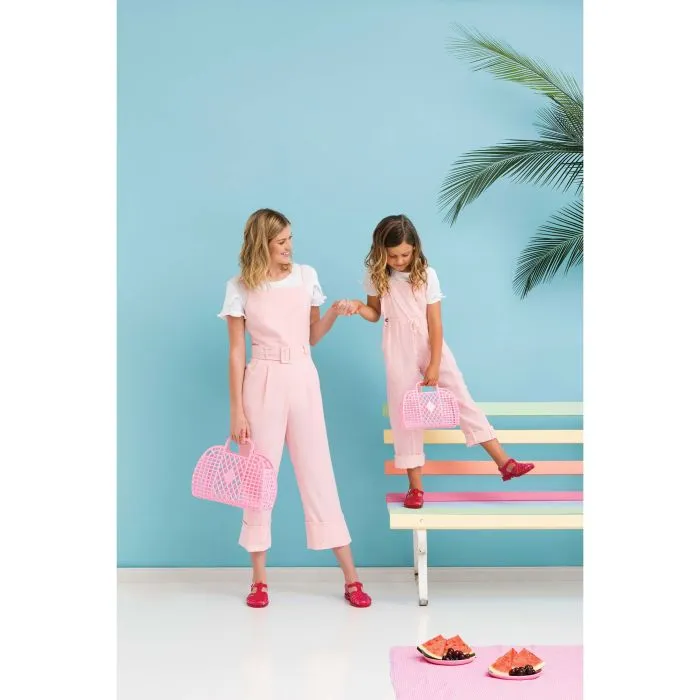 Sun Jellies Retro Basket - Pink