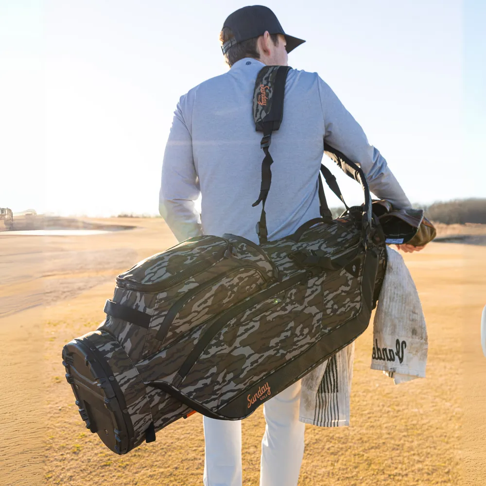 Sunday Golf Big Rig Mossy Oak Bottomland Camo (Bag Height 36")