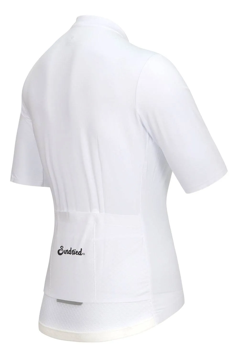 Sundried Sport Pianura Women's White Short Sleeve Cycle Jersey