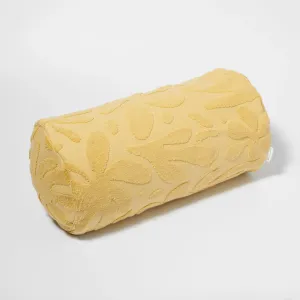 SUNNYLife Inflatable Beach Pillow Mango Bay Golden Mustard