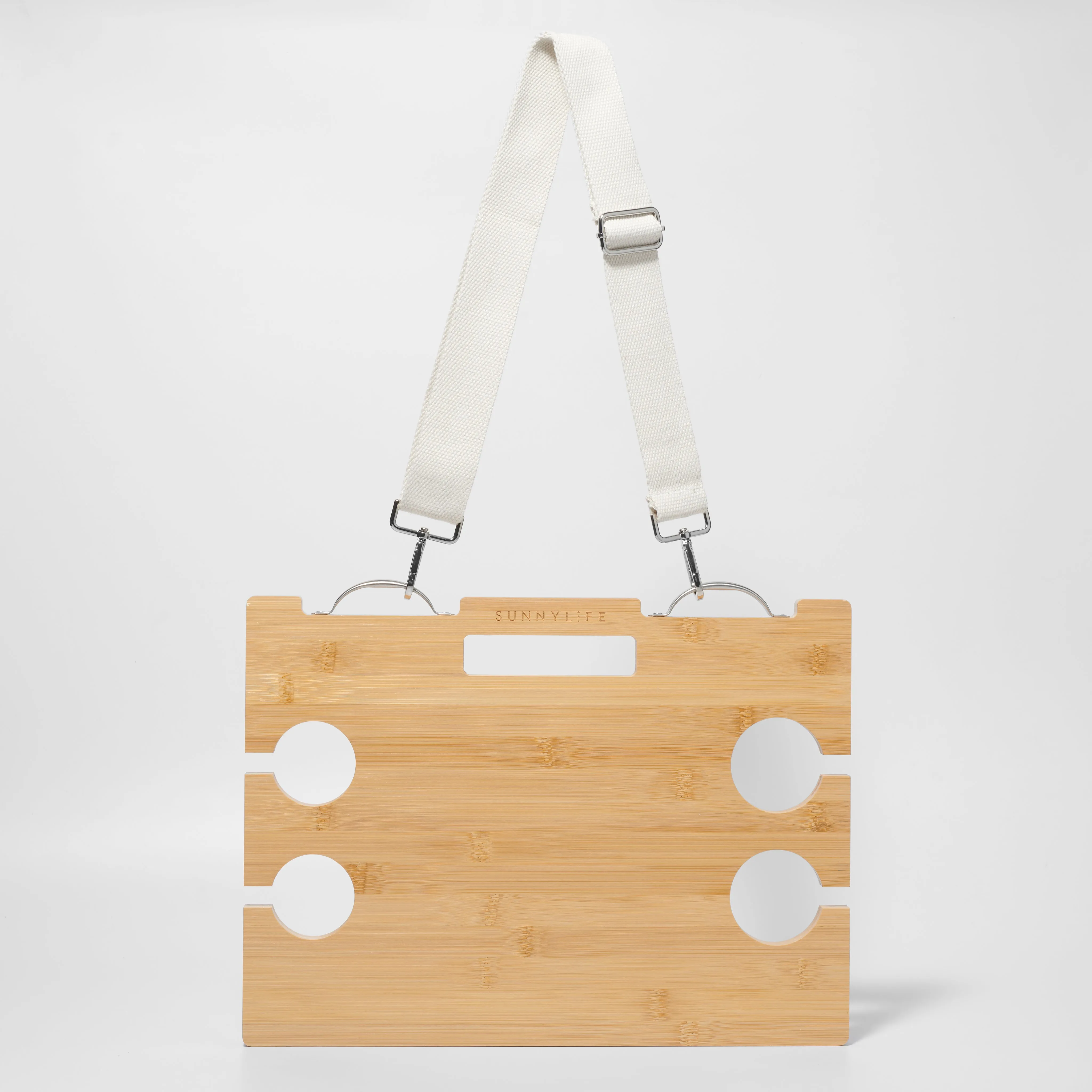 SUNNYLIFE PORTABLE PICNIC TABLE - LE WEEKEND NATURAL